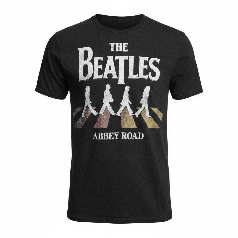 The Beatles Abbey Road Black Graphic T-Shirt, Size XL (16-18) 139 - Picture 3 of 3